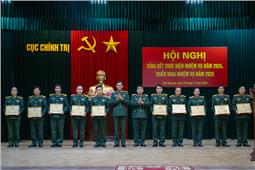 Cục Chính trị hoàn thành xuất sắc nhiệm vụ năm 2024